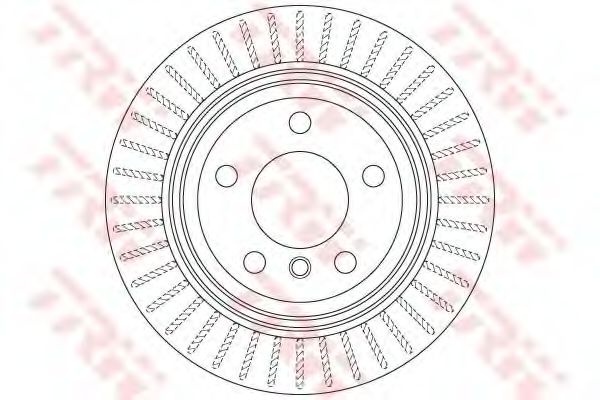 Disc frana BMW Seria 4 Cupe (F32, F82) (2013 - 2016) TRW DF6513S piesa NOUA