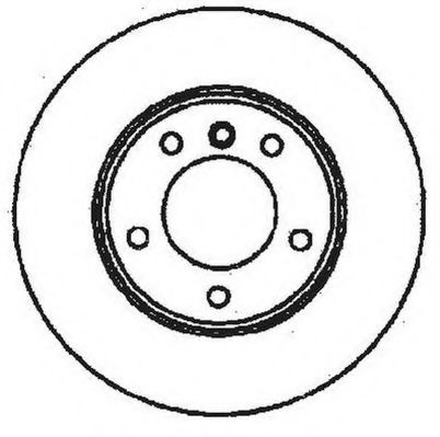 Disc frana BMW Z4 (E85) (2003 - 2009) JURID 561551