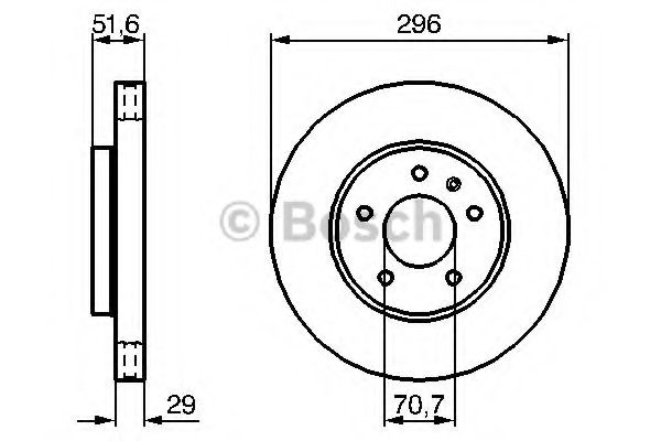 Disc frana CHEVROLET CAPTIVA (C100, C140) (2006 - 