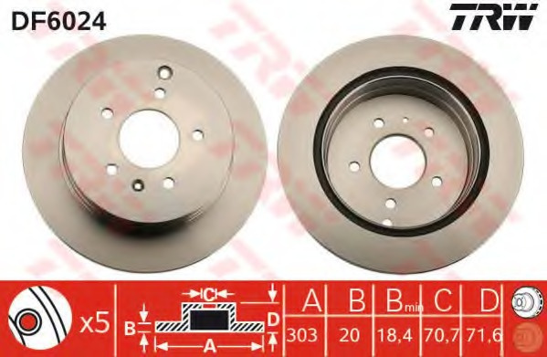 Disc frana # Chevrolet Equinox 2003 2004 2005 2006
