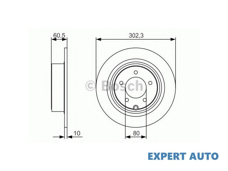 Disc frana Chrysler SEBRING Cabriolet (JS) 2007-20