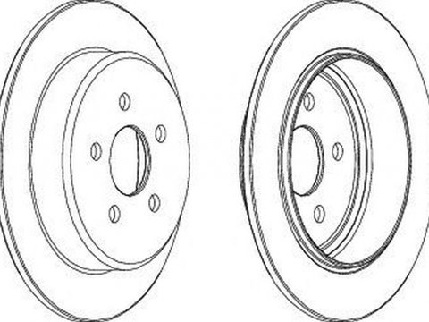 Disc frana CHRYSLER STRATUS Cabriolet JX FERODO DDF1026