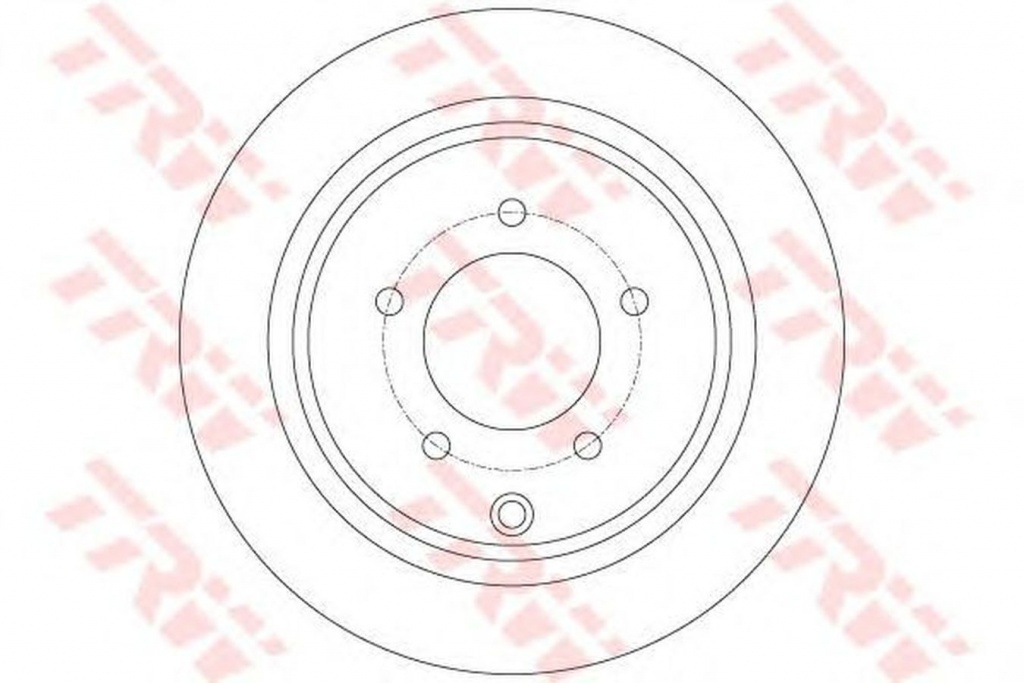 Disc frana CITROEN C4 AIRCROSS TRW DF617