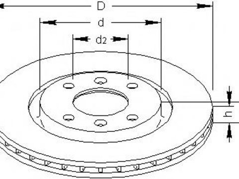 Disc frana Citroen XANTIA (X1), Citroen ZX (N2), PEUGEOT 306 hatchback (7A, 7C, N3, N5) - TOPRAN 720 246