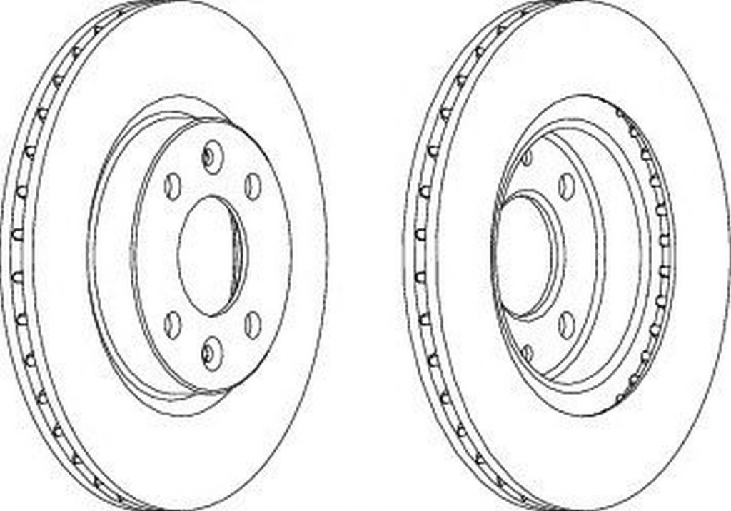 Disc frana DACIA LOGAN LS FERODO DDF1096