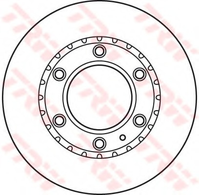 Disc frana DF6034S TRW pentru Ford Ranger Mazda B-serie Mazda Bounty Mazda Proceed Mazda Bt-50