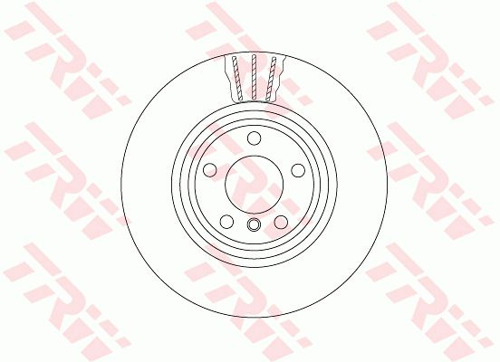 Disc frana DF6602S TRW pentru Bmw Seria 1 Bmw Seria 3 Bmw Seria 4 Bmw Seria 2