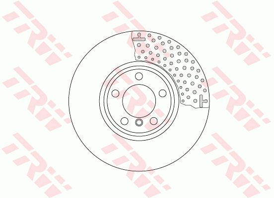 Disc frana DF6603S TRW pentru Bmw Seria 1 Bmw Seria 3 Bmw Seria 4 Bmw Seria 2