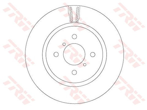 Disc frana DF6912 TRW