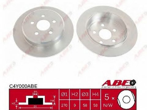 Disc frana DODGE STRATUS ABE C4Y000ABE