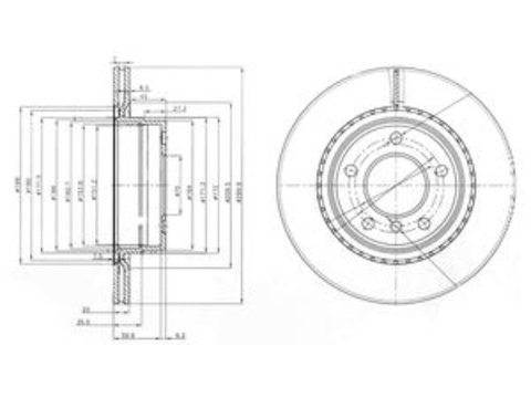 Disc frana DP1010 11 0399 DR VE pentru Bmw Seria 3 Bmw Seria 1