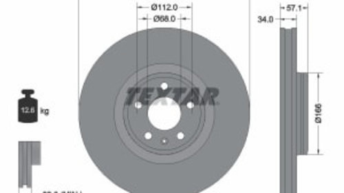 Disc frana fata Dreapta/Stanga AUDI A4 A