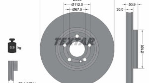 Disc frana Fata Dreapta/Stanga MERCEDES A (V177), A (W177), B SPORTS TOURER (W247), CLA (C118), CLA SHOOTING BRAKE (X118), GLA (H247), GLB (X247) 1.3/2.0/2.0 d 07.18-