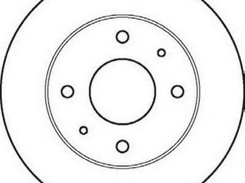 Disc frana FIAT BRAVA 182 JURID 561861J