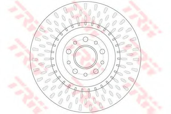 Disc frana FIAT DOBLO Combi (263_, 152) (2009 - 2016) QWP WBD509