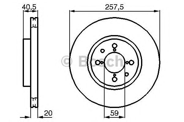 Disc frana FIAT PUNTO Van (188AX) - Cod intern: M2