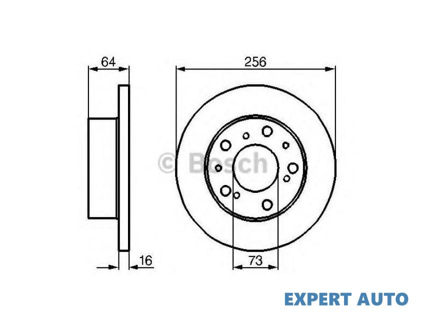 Disc frana Fiat TALENTO platou / sasiu (290) 1989-