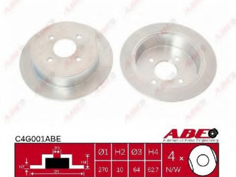 Disc frana FORD ESCORT CLASSIC Turnier (ANL) (1999 - 2000) ABE C4G001ABE