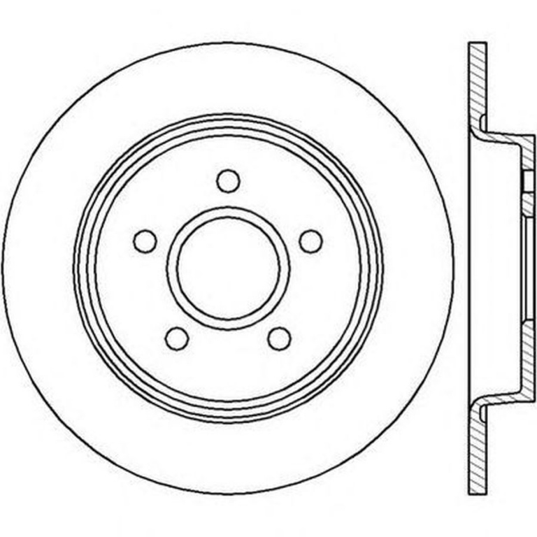 Disc frana FORD FOCUS C-MAX JURID 562411J