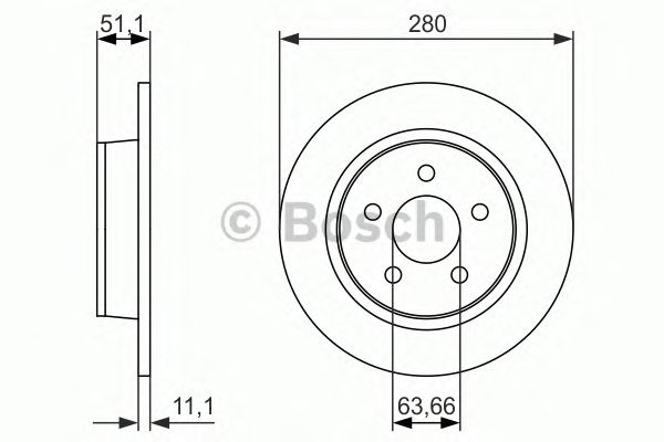 Disc frana FORD KUGA II (DM2) - Cod intern: M20353011 - LIVRARE DIN STOC in 24 ore!!!