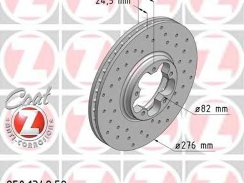 Disc frana FORD TRANSIT bus (FD_ _, FB_ _, FS_ _, FZ_ _, FC_ _), FORD TRANSIT Van (FA_ _), FORD TRANSIT platou / sasiu (FM_ _, FN_ _) - ZIMMERMANN 250