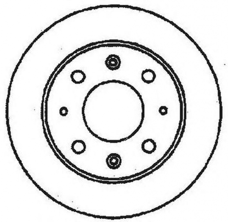 Disc frana HONDA INSIGHT ZE JURID 561348J