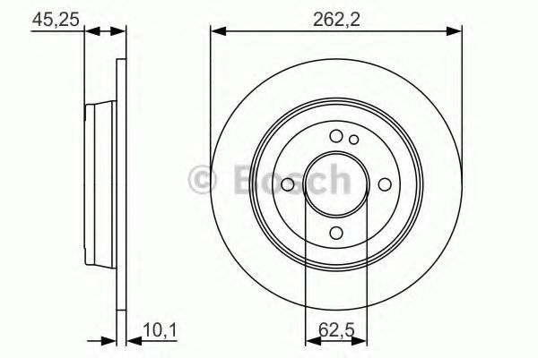 Disc frana HYUNDAI ACCENT IV limuzina (RB) (2010 -