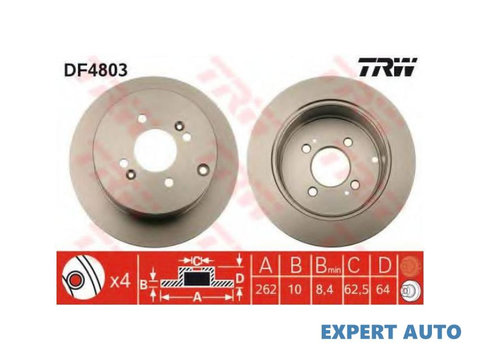 Disc frana Hyundai i20 (PB, PBT) 2008-2016 #3 08A60210