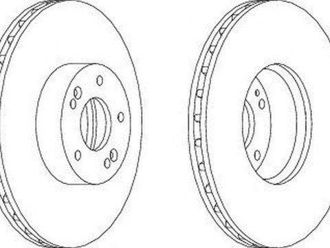 Disc frana HYUNDAI ix55 FERODO DDF1631