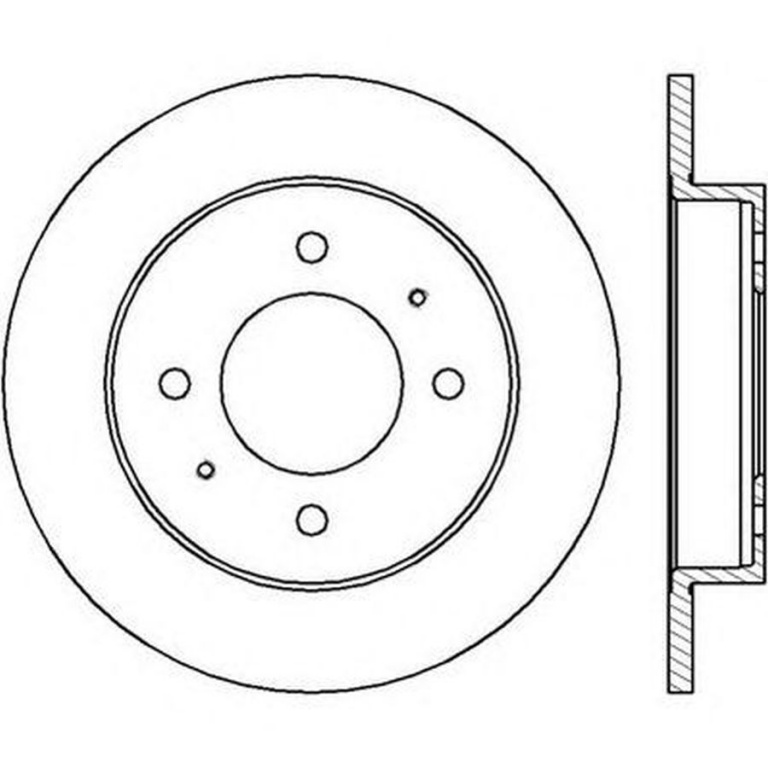 Disc frana HYUNDAI LANTRA I J-1 JURID 562419JC