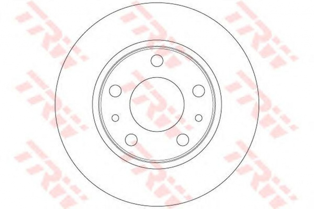 Disc frana IVECO DAILY III bus TRW DF6412 PieseDeT