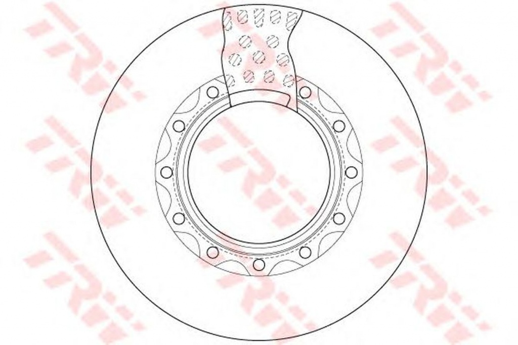 Disc frana IVECO EuroStar TRW DF5026S