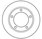 Disc frana LADA NIVA (2121), LADA NIVA II (2123) - MAPCO 15026