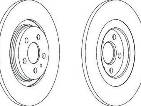 Disc frana LANCIA PHEDRA 179 FERODO DDF1181