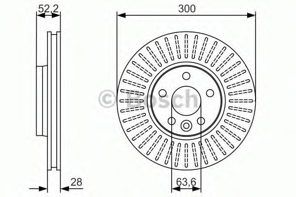 Disc frana LAND ROVER FREELANDER 2 (LF_, FA_) (200