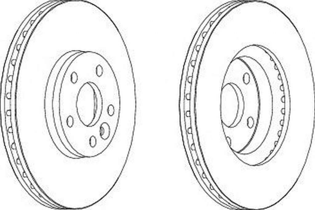 Disc frana LAND ROVER RANGE ROVER EVOQUE LV FERODO