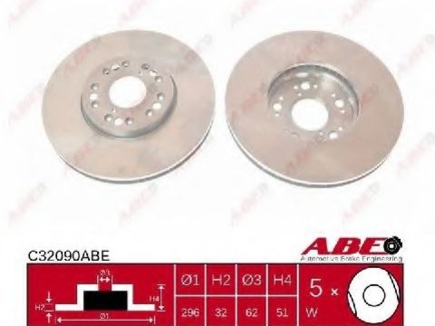 Disc frana LEXUS LS (UCF10) (1989 - 1995) ABE C32090ABE piesa NOUA