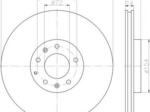 Disc frana MAZDA RX 8 (SE17) - TEXTAR 92174403