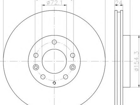 Disc frana MAZDA RX 8 (SE17) - TEXTAR 92261503