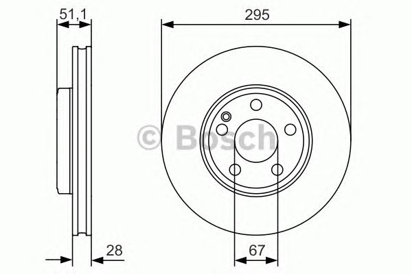 Disc frana MERCEDES-BENZ B-CLASS (W246, W242) - Co