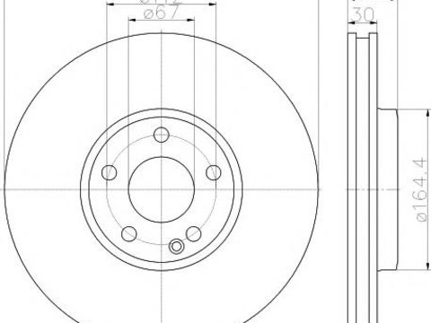 Disc frana MERCEDES-BENZ B-CLASS (W246, W242), MERCEDES-BENZ A-CLASS (W176), MERCEDES-BENZ CLA cupe (C117) - TEXTAR 92258003