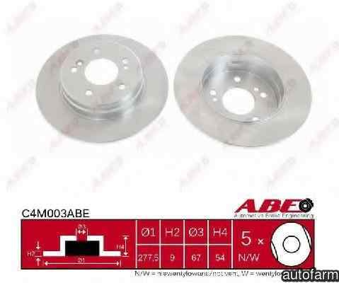 Disc frana MERCEDES-BENZ C-CLASS cupe CL203 ABE C4M003ABE