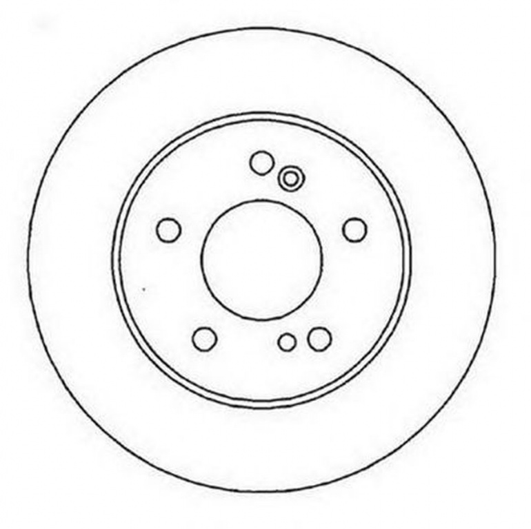 Disc frana MERCEDES-BENZ C-CLASS cupe CL203 JURID 562014J