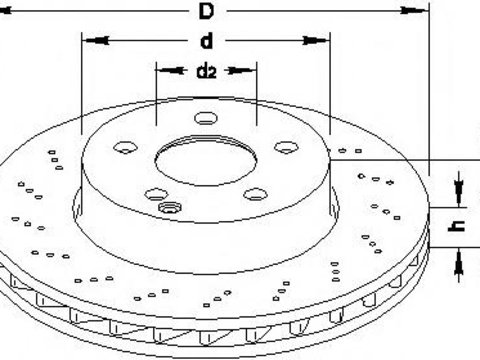 Disc frana MERCEDES-BENZ C-CLASS limuzina (W204), MERCEDES-BENZ C-CLASS T-Model (S204) - TOPRAN 401 884