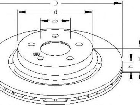 Disc frana MERCEDES-BENZ C-CLASS limuzina (W204), MERCEDES-BENZ C-CLASS T-Model (S204) - TOPRAN 401 902