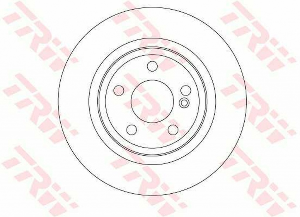 Disc frana MERCEDES-BENZ CLA cupe C117 TRW DF6634