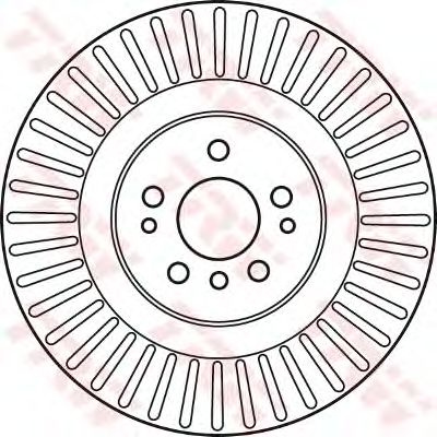 Disc frana MERCEDES-BENZ GLC (X253) - Cod intern: W20009843 - LIVRARE DIN STOC in 24 ore!!!