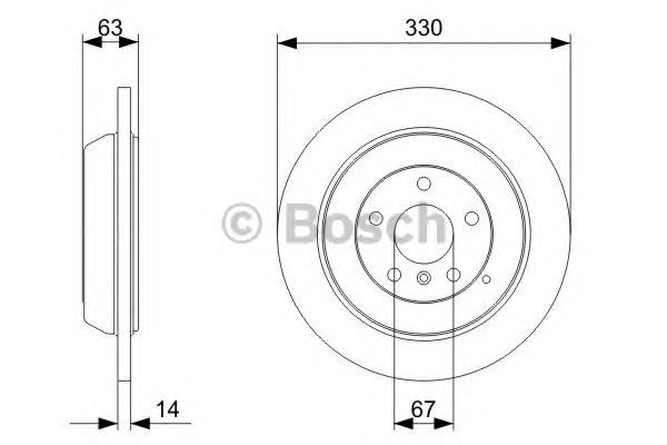 Disc frana MERCEDES-BENZ M-CLASS (W163) - Cod intern: W20270790 - LIVRARE DIN STOC in 24 ore!!!