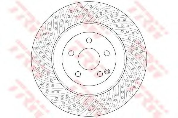 Disc frana MERCEDES-BENZ S-CLASS (W220) - Cod intern: W20009949 - LIVRARE DIN STOC in 24 ore!!!