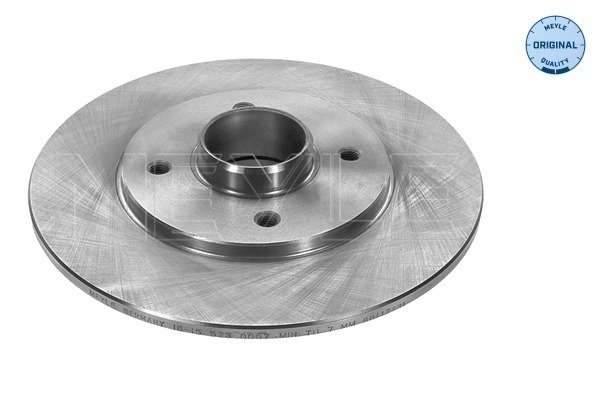 Disc frana MEYLE 16-155230007 montare puntea spate